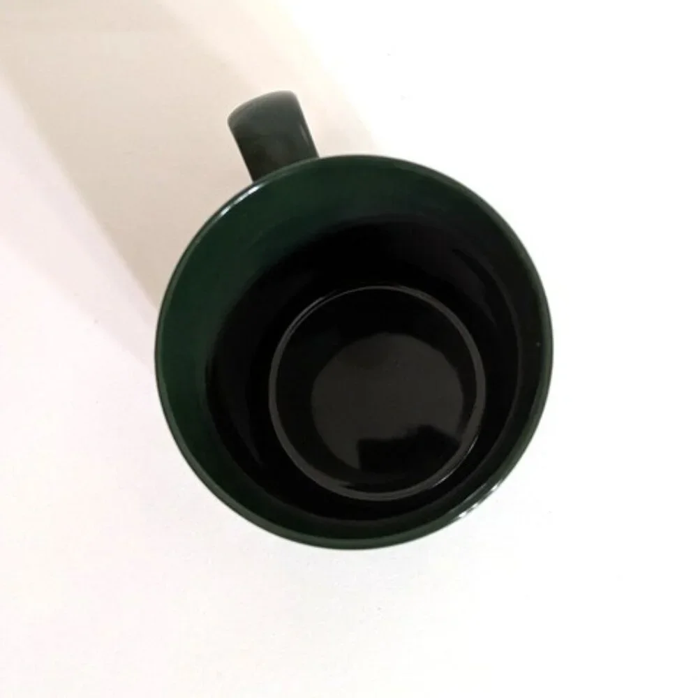 Starbucks 2020 Mermaid Siren‎ Logo Swirl Design Dark Green Mug 12oz